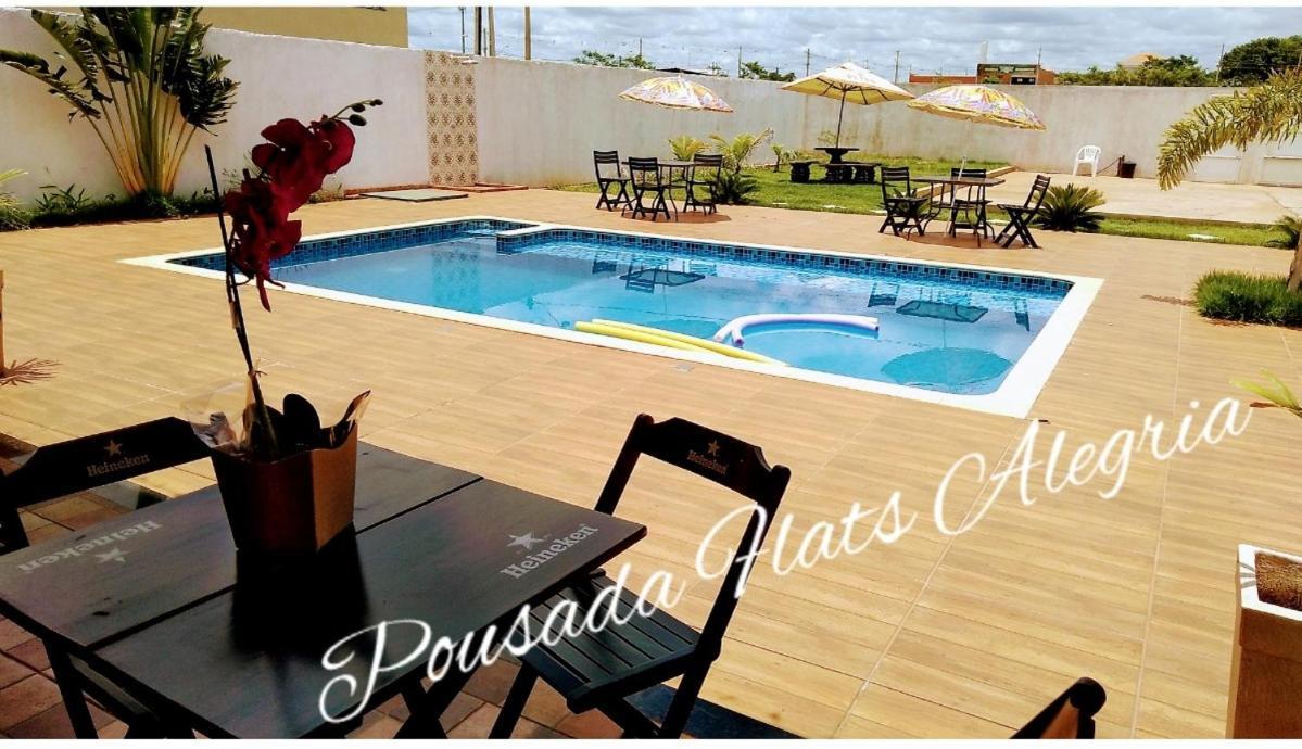 Pousada Flats Alegria Piscina Climatizada Olímpia Eksteriør bilde