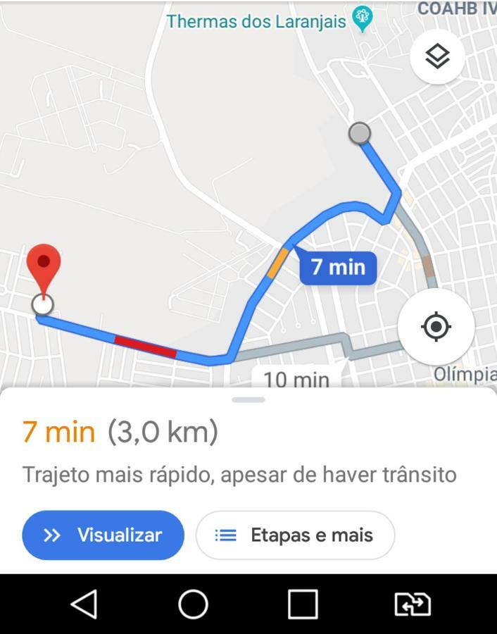 Pousada Flats Alegria Piscina Climatizada Olímpia Eksteriør bilde